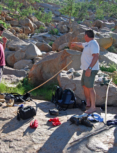 Hiking Damaraland