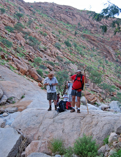 Hiking Damaraland